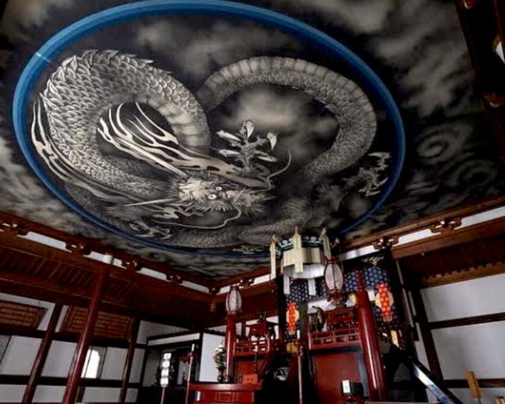 天龍寺　雲龍図